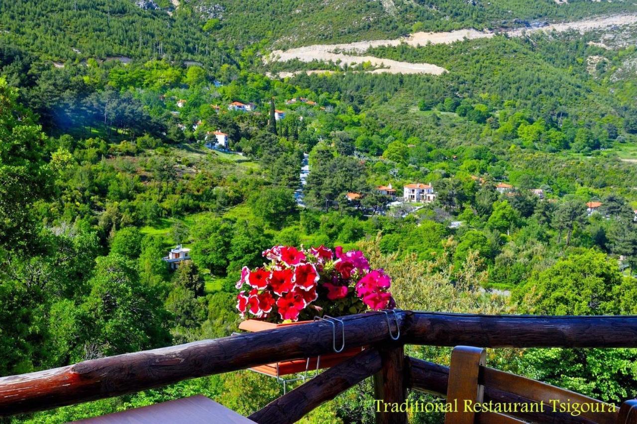 Tsigoura Verde Resort Mikros Prinos Buitenkant foto